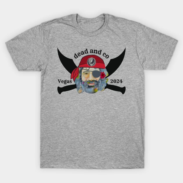 Pirate Jerry T-Shirt by karenpaytonart